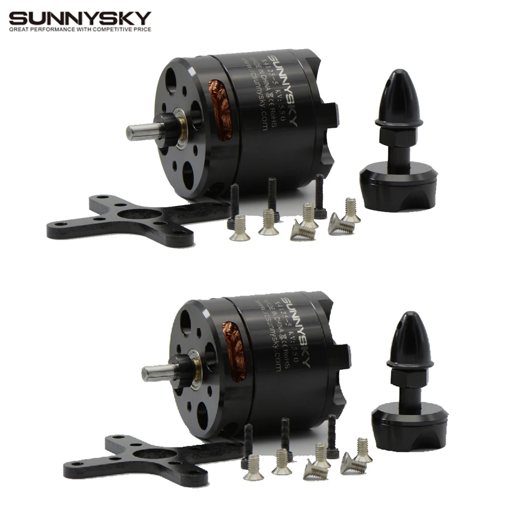 4 шт. оригинальный SUNNYSKY X4125 KV465 550KV 6S высокоэффективный бесщеточный мотор с