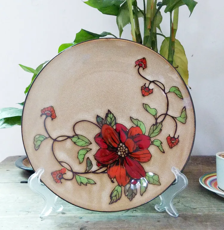 Подставки для хранения тарелок Pu'er пластиковые каркасные подставки чайных