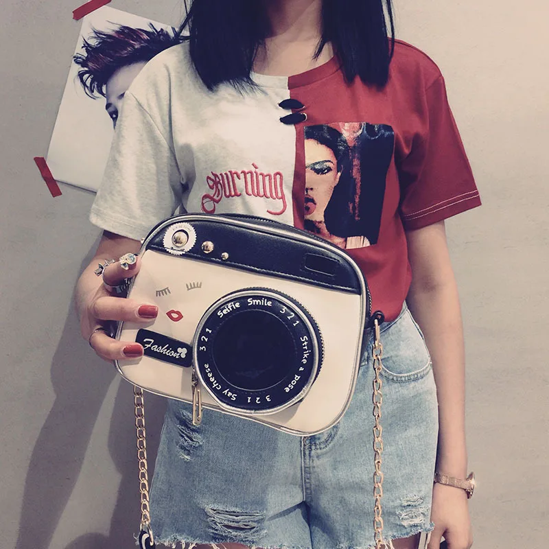 2018 новая маленькая сумка через плечо в форме коробки забавная Индивидуальная для