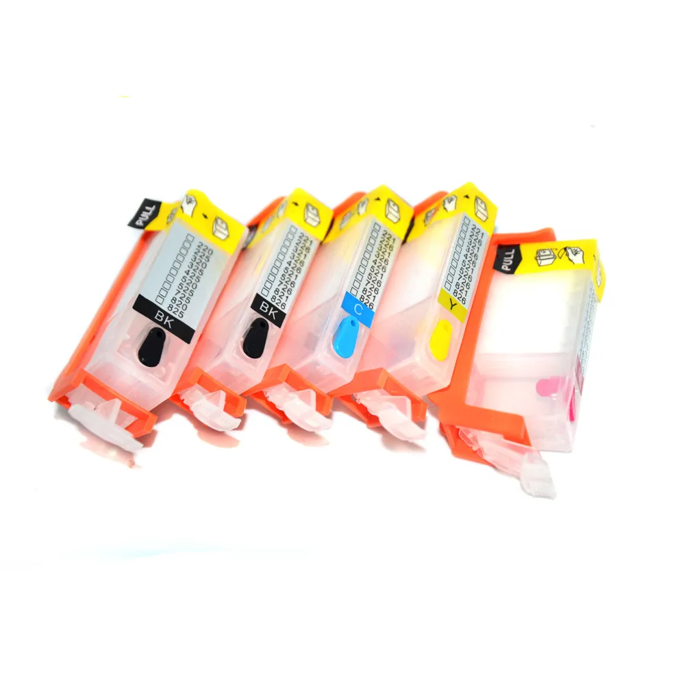 PGI 125 многоразовый картридж для принтера Canon iP4810 MG5210 MG6110 iX6510 5 цветов с микросхема