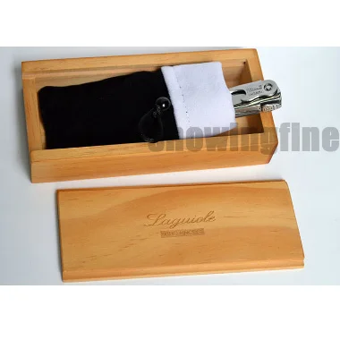 pine wooden box Рождественский подарок Laguiole штопор открывалка для вина с бычьей костной Ручкой Открывалка для бутылок из нержавеющей стали для вина и пива Sacacorchos - Цвет: pine wooden box