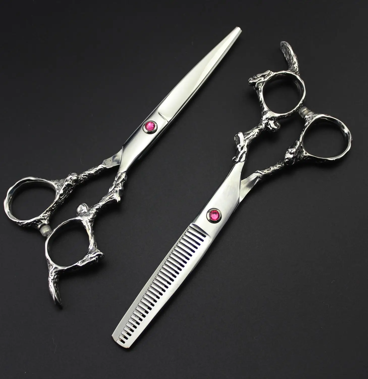 Профессиональные Парикмахерские ножницы titan с ручкой в виде дракона инструменты