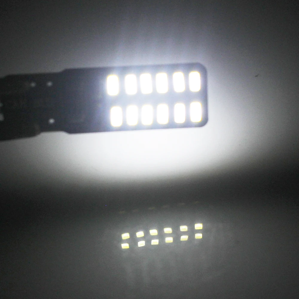 100 шт. светодиодсветильник лампы Canbus T10 3014 W5W 194 24 SMD|Сигнальная лампа| |