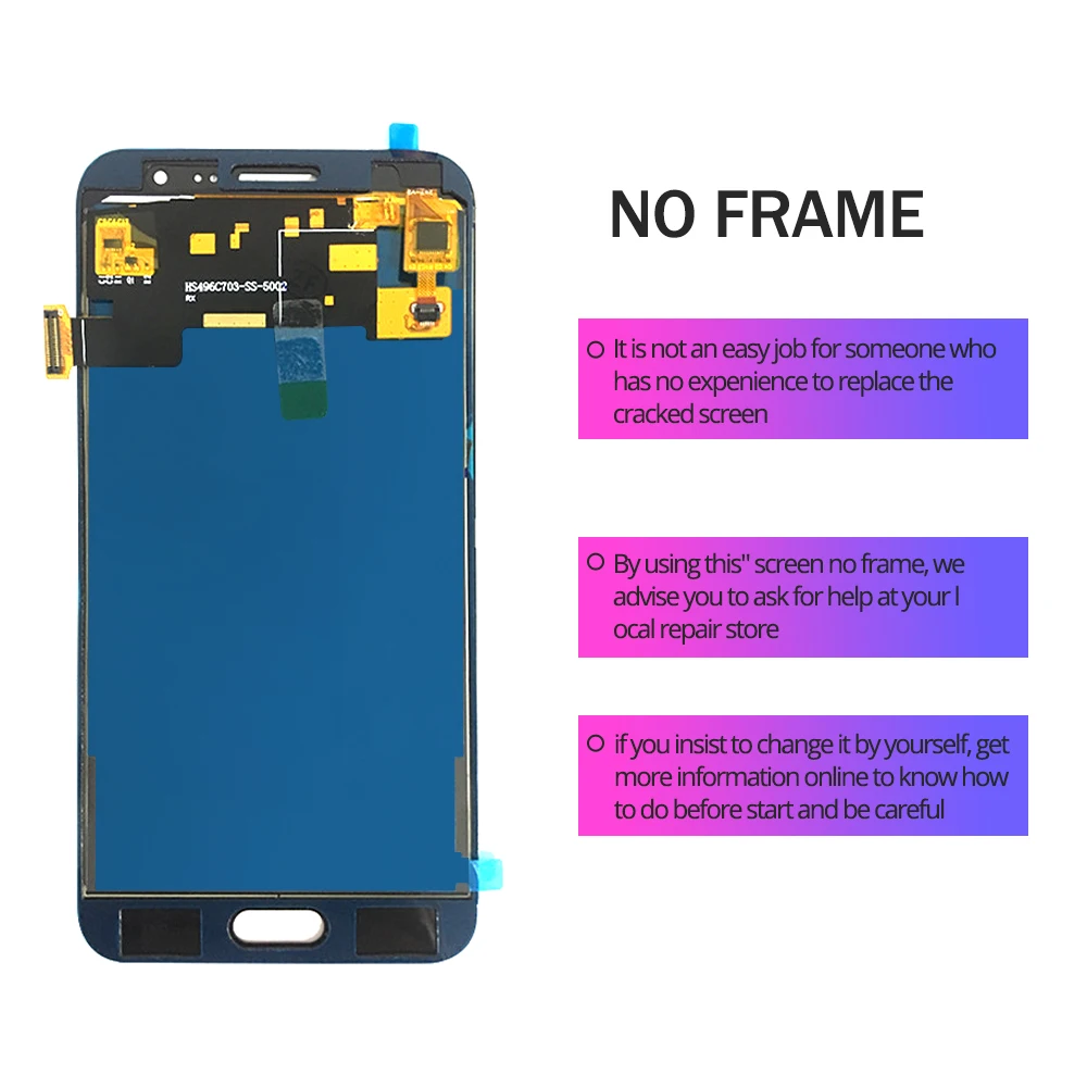 Регулировка яркости J3110 ЖК-дисплей сенсорный экран для samsung Galaxy J3P J3110 J3 pro J3119 с закаленным стеклом Протестировано