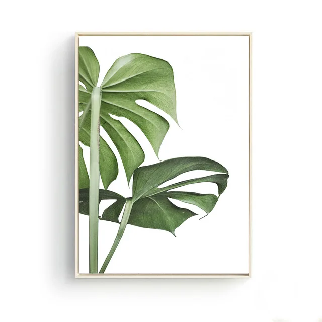 Палм-зеленых растений пейзаж кофейные постеры стены искусства фотографии холст