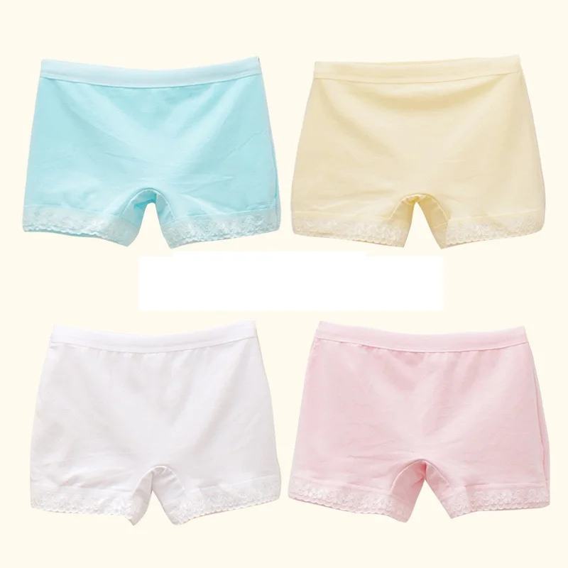 Хлопковые трусы боксеры для девочек 2 11 лет 6 шт./лот|children's underwear|panties kidschildren panties