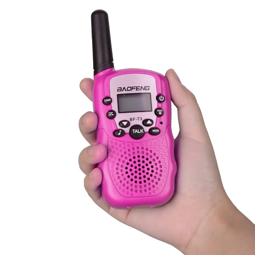 2 шт. BAOFENG BF T3 мини Детская рация для детей UHF462 467MHz HF приемопередатчик мобильный CB