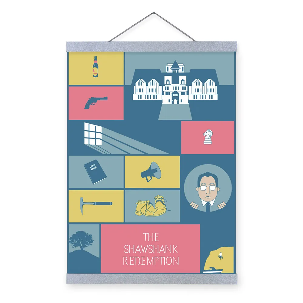 Современный абстрактный поп-фильм шальхвост плакат А3 хипстерская печать пленка