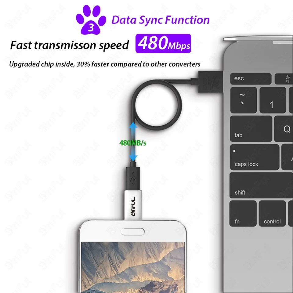 Адаптер USB Type C OTG Micro к зарядное устройство для Samsung Galaxy Note 8 9 S8 S9 Plus A3 A5 A7 2017 типа