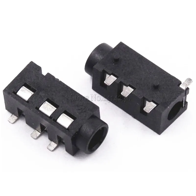 Аудиоразъем для наушников 3 5 мм 100 шт. 4 pin SMD MP3 аксессуары PJ320D|accessories|accessories