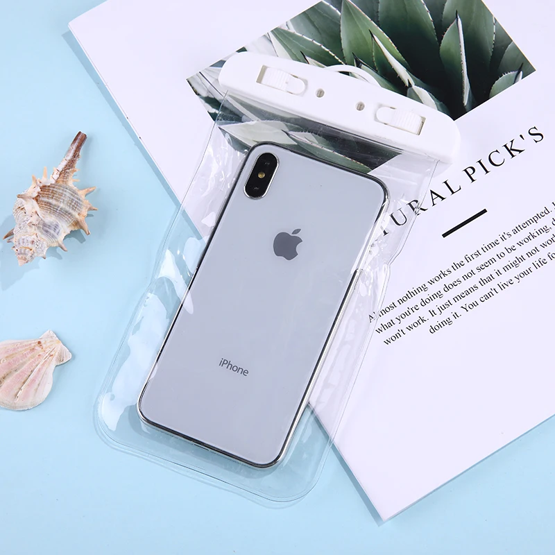 Простой Универсальный Водонепроницаемый Чехол для iPhone X XS MAX 8 7 6 s 5 Plus чехол-сумка