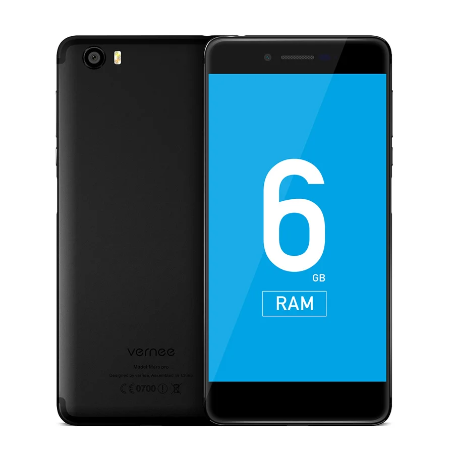 Оригинальный мобильный телефон Vernee Mars Pro 4G LTE экран 5 дюйма FHD 1920*1080 на базе Android 7 0