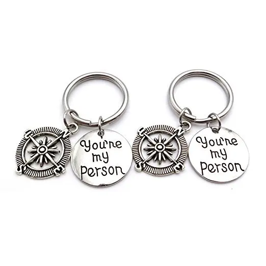 You are My Person подвеска в виде ключа цепочка новые аксессуары пара хороших друзей