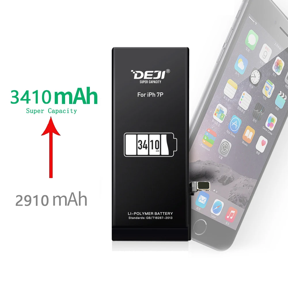 Оригинальный литиевый аккумулятор DEJI для iPhone 6 s/6sp/7g/7 P настоящая Высокая емкость