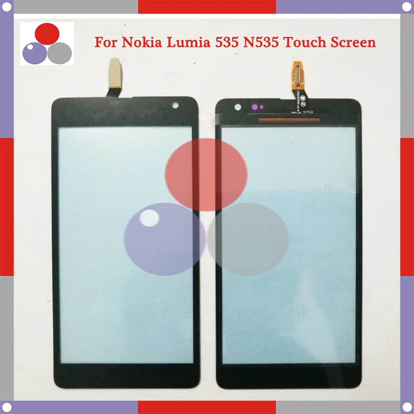 Сенсорная панель для Nokia Microsoft Lumia 535 сенсорный экран с дигитайзером внешнее