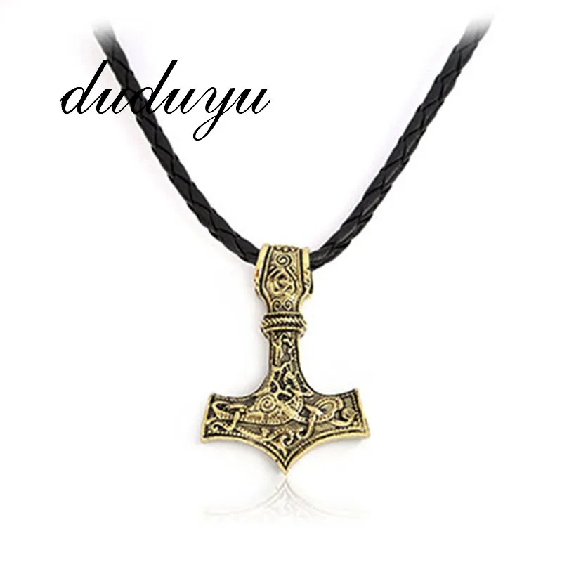 Дропшиппинг 1 шт Thor's Hammer Mjolnir Мужская подвеска Viking скандинавский