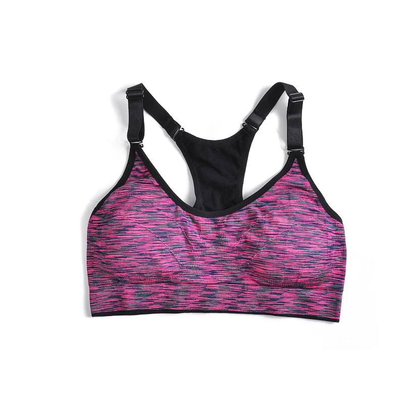

2017 Popular Women Sports Bra Fitness Running Yoga Exercise Bra Fast Drying Absorb Sweat No Rims Adjustable Straps Vest S M L