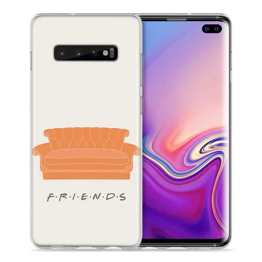 Друзей вместе ТВ Показать чехол для samsung Galaxy S8 S9 S10 5G S10e S7 Note 8, 9, 10, J4 J6 плюс J5 J8 J3 силиконовые чехлы для телефона