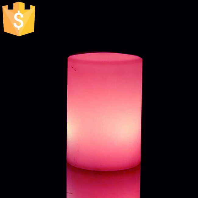 

2018 Hot Sale 16 Colors Changeable LEDTable Lamp Decorative Lighting SK-LF50 (D16*H24cm) For Event & Party Supplies 10pcs/Lot