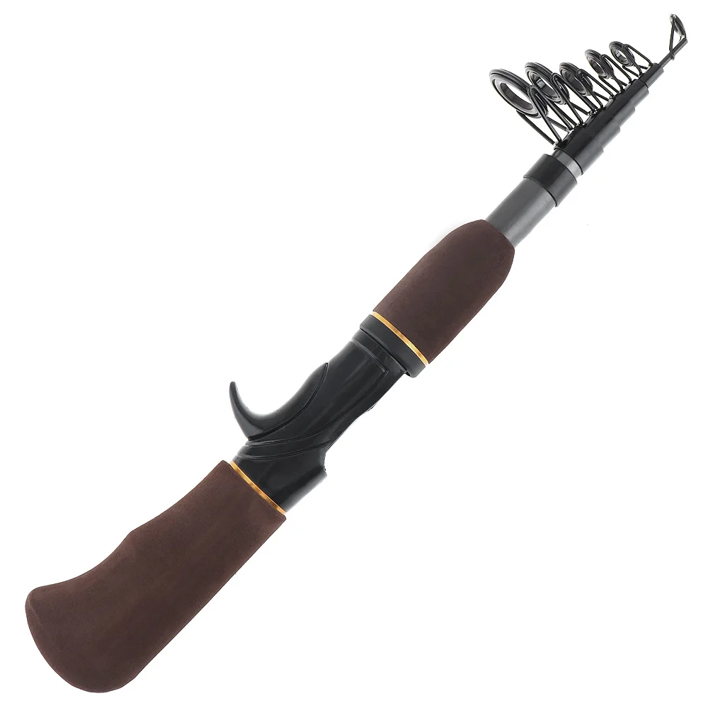 Портативные ультралегкие телескопические мини удочки для подледной рыбалки 1 8