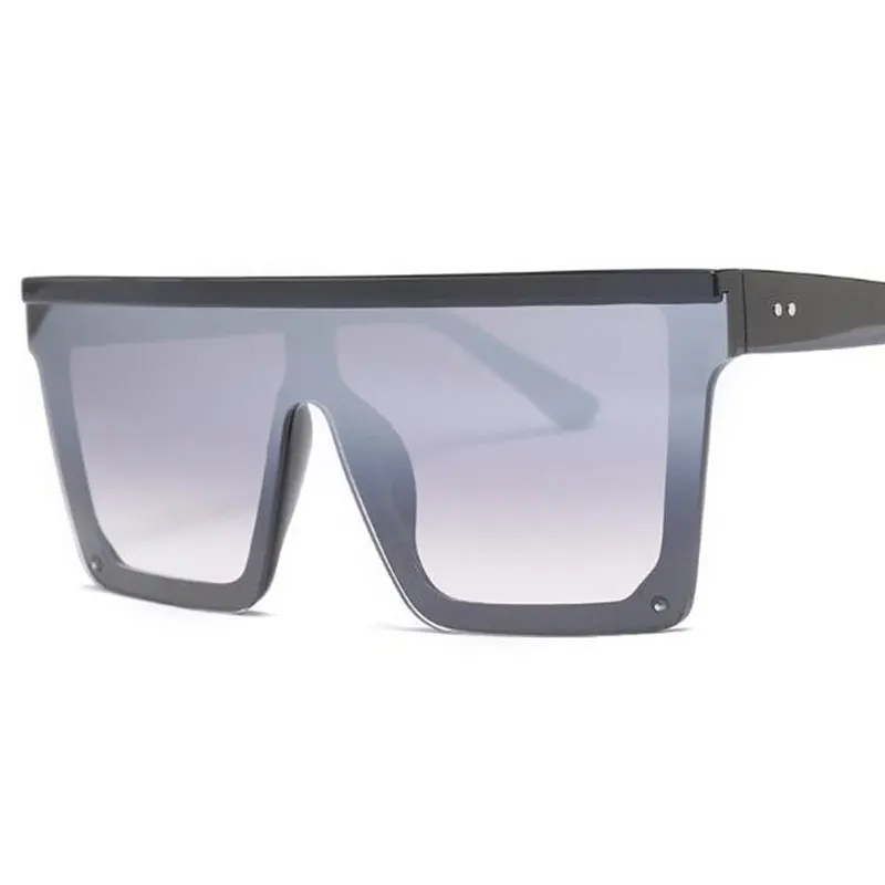 Модные большие квадратные солнцезащитные очки женские модные черные оттенки