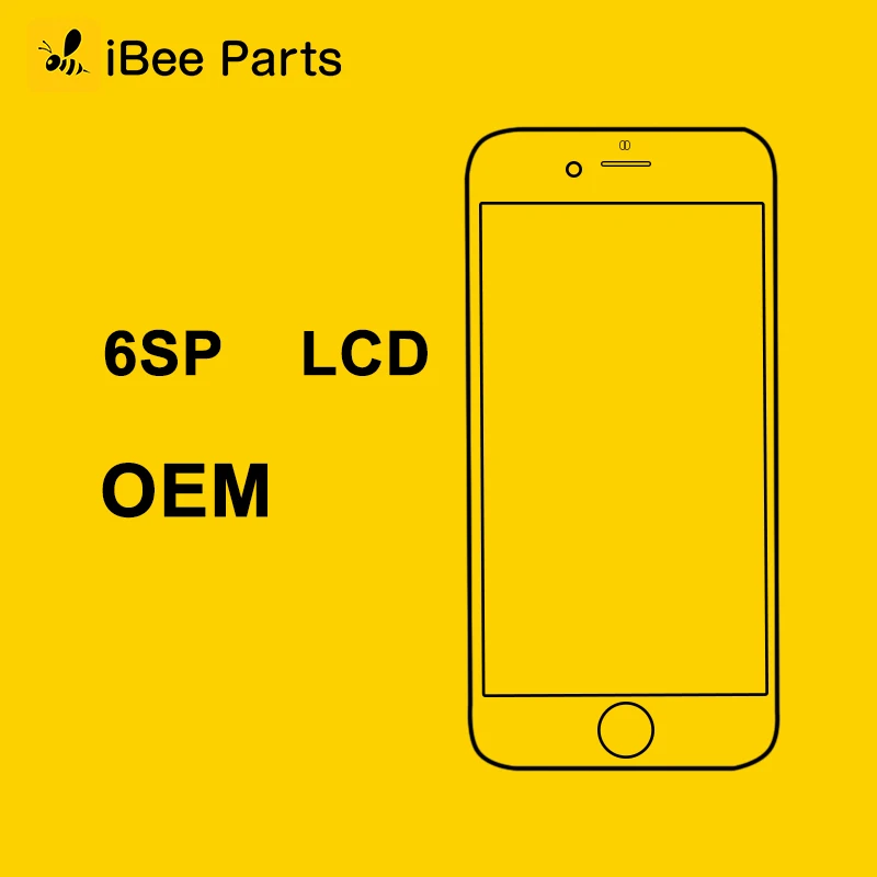 Детали iBee 10 шт. 100% протестированный OEM ЖК дисплей для iPhone 6s Plus сменный экран