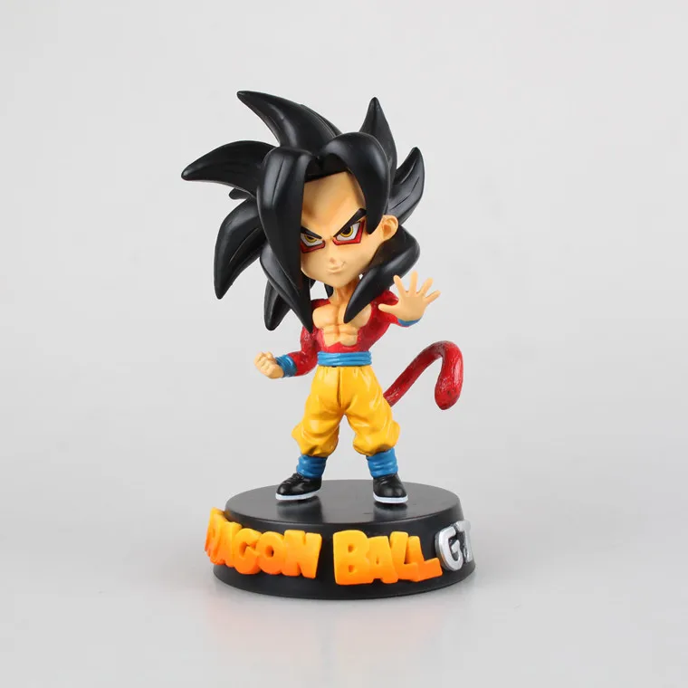 Экшн-фигурки Akira Toriyama Dragon Ball GT Freeza friezsuper Saiyan 4 Son Goku Gokou Gotenks Majin Buu Cute 15 см 5 шт. - купить