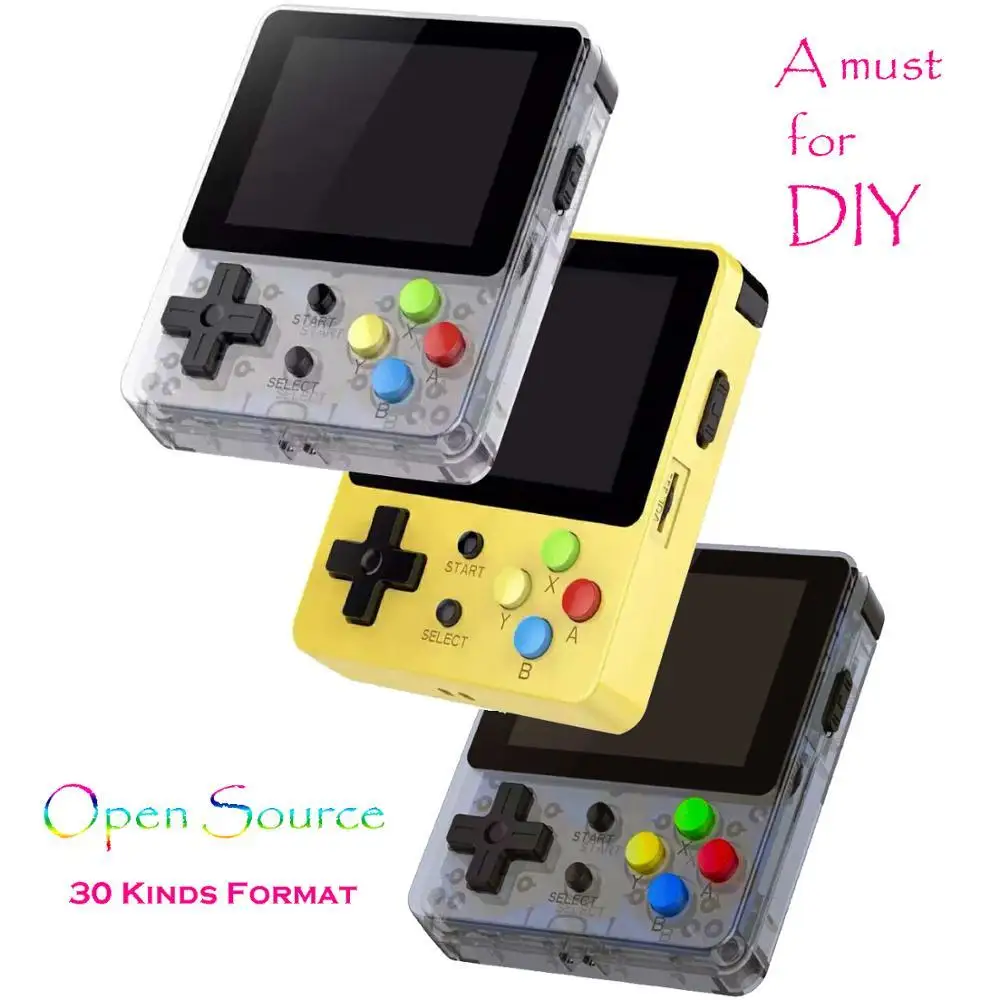 

Open Source 2.6 inch Screen Game Console Family Retro Handheld Support for 30 kinds of format Games Best DIY Gift for Children