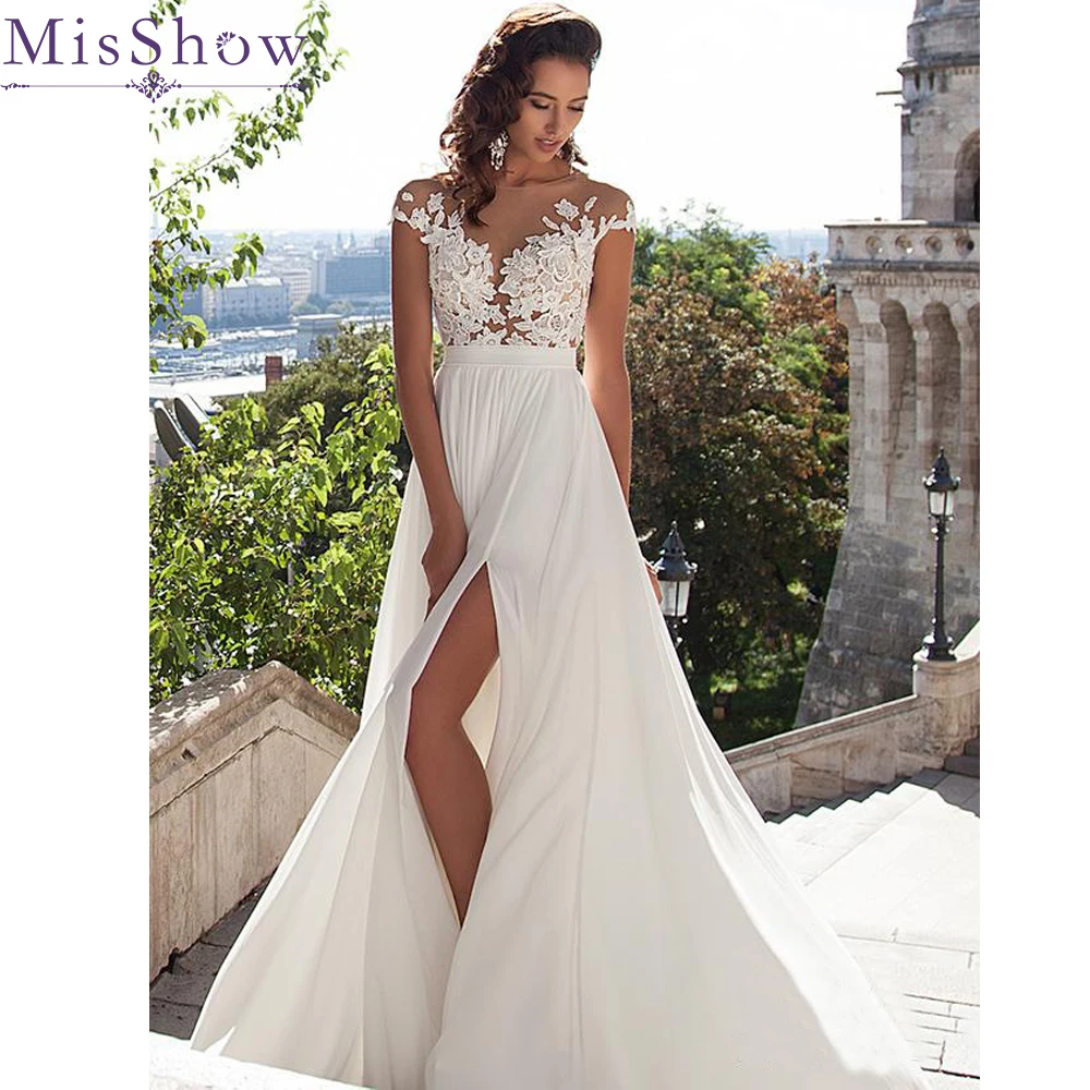 Кружевное платье с корсетом и прозрачной спинкой 2018|wedding gowns|wedding dressrobe de mariage |