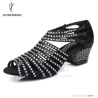 square dance shoes for women ballroom shoes girls latin dance shoes salsa shoes rhinestone slip on soft female jusedanc