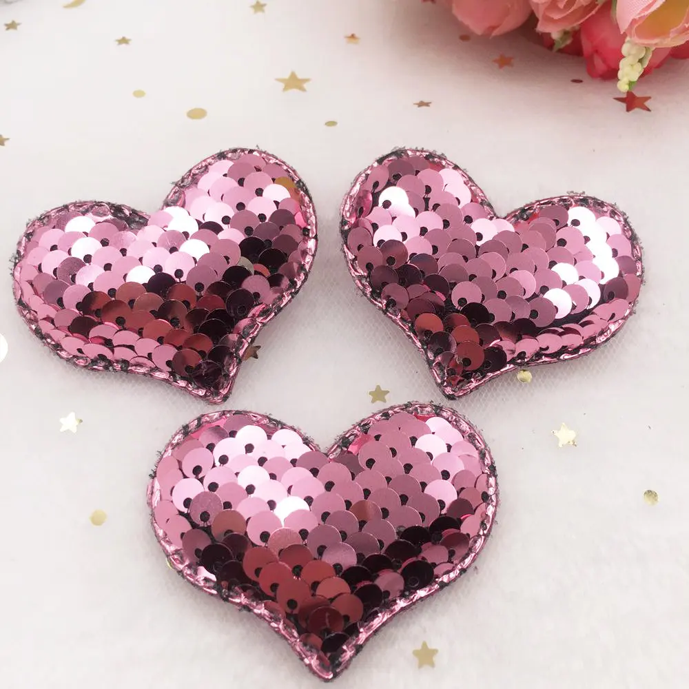 Красочная блестящая ткань с блестками в виде рыбьей чешуи аппликация форме