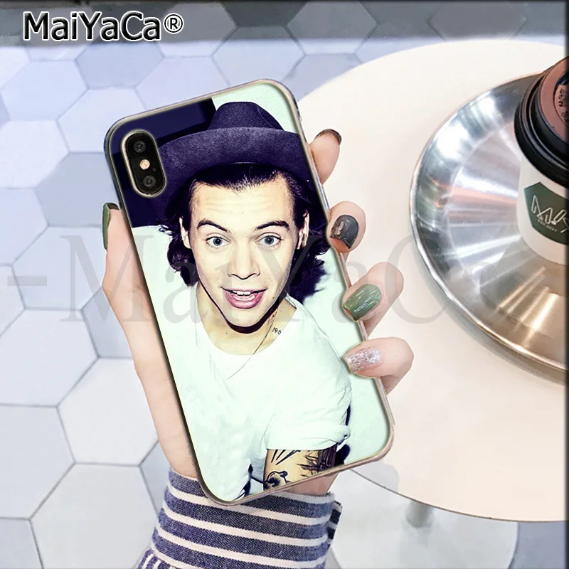 MaiYaCa one direction Гарри стили и Луис томлинс популярный лучший чехол для телефона iPhone 8