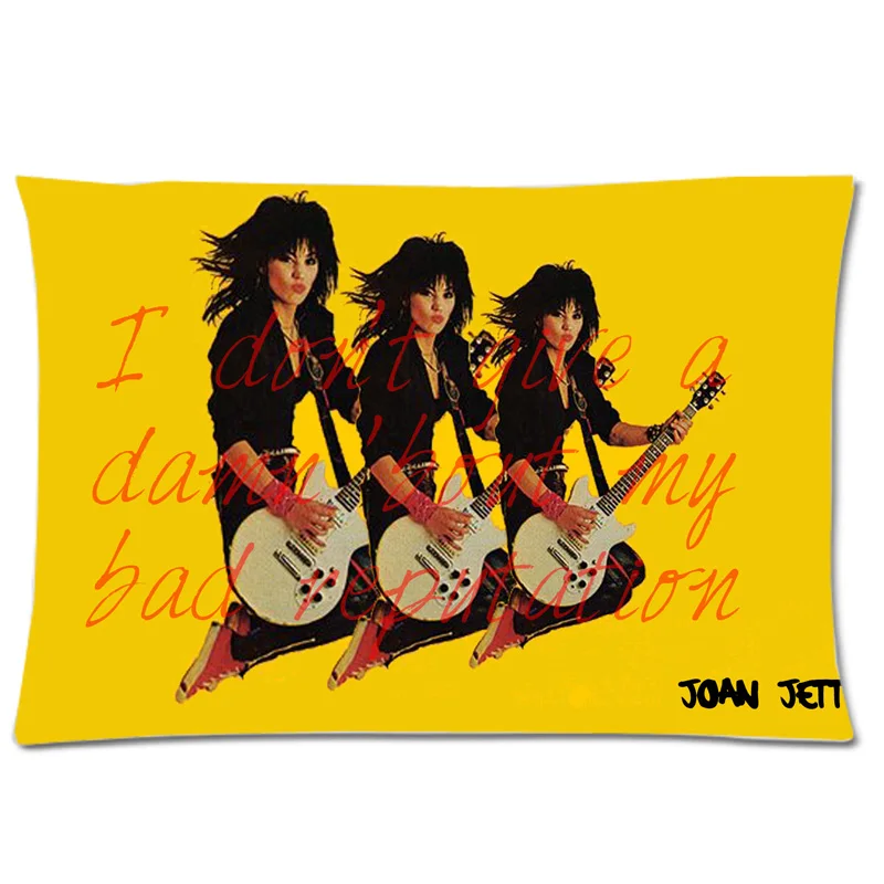 Подгонянная наволочка для спальни художественная подушка гостиной Joan Jett