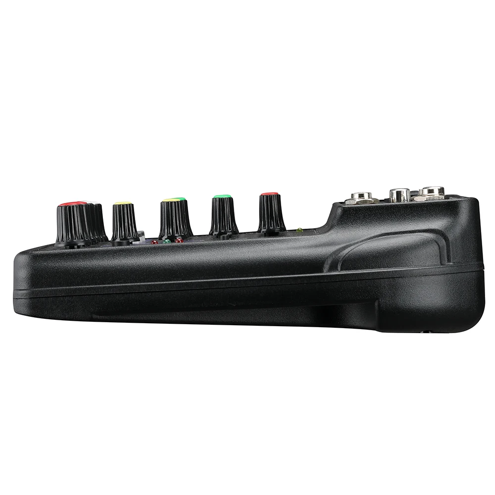 Мини аудио микшер A4 с блютуз записью, профессиональным USB и 4 каналами для DJ, караоке, KTV и встреч.