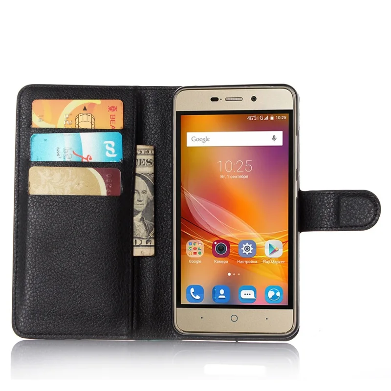 DULCII для zte Blade X3 D2 T620 чехол телефона из искусственной кожи личи чехол-кошелек BladeX3 X