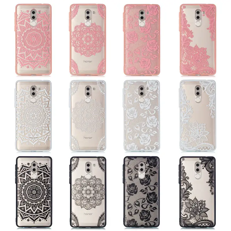 Цветочный чехол с кружевной мандалой для Huawei GR5 GR 5 2017 BLL-L21 BLL-L22 BLL-L23 BLL L21 L22 L23 Чехол