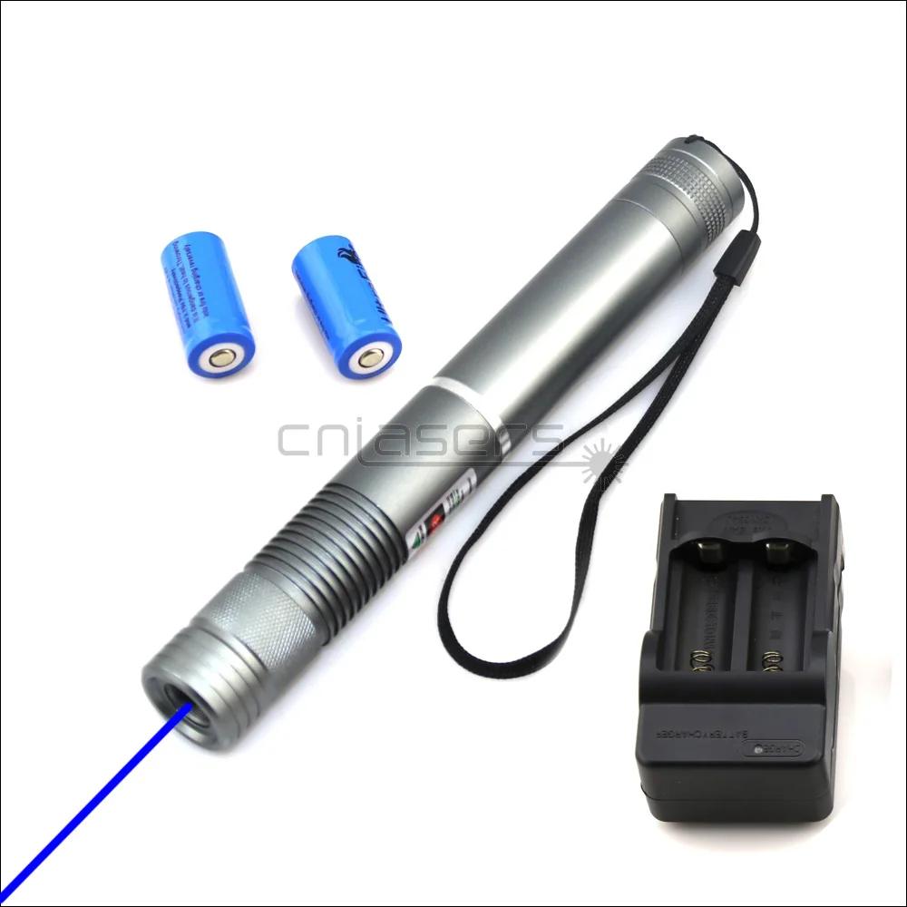 X4SB1500-B Option CNILasers BX4 регулируемый фокус 450nm горящая Синяя лазерная указка лазер Фонарь ручка прикуриватель Кемпинг сигнальная лампа Охота - Цвет: X4SB1500-B Option