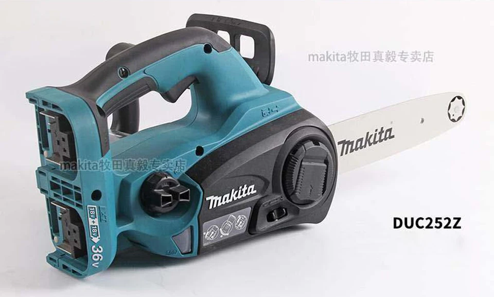 Япония Makita перезаряжаемые электрические цепные пилы DUC252RM2 литиевая батарея пилы заряженные деревянные цепные пилы DUC121RFE 36 В