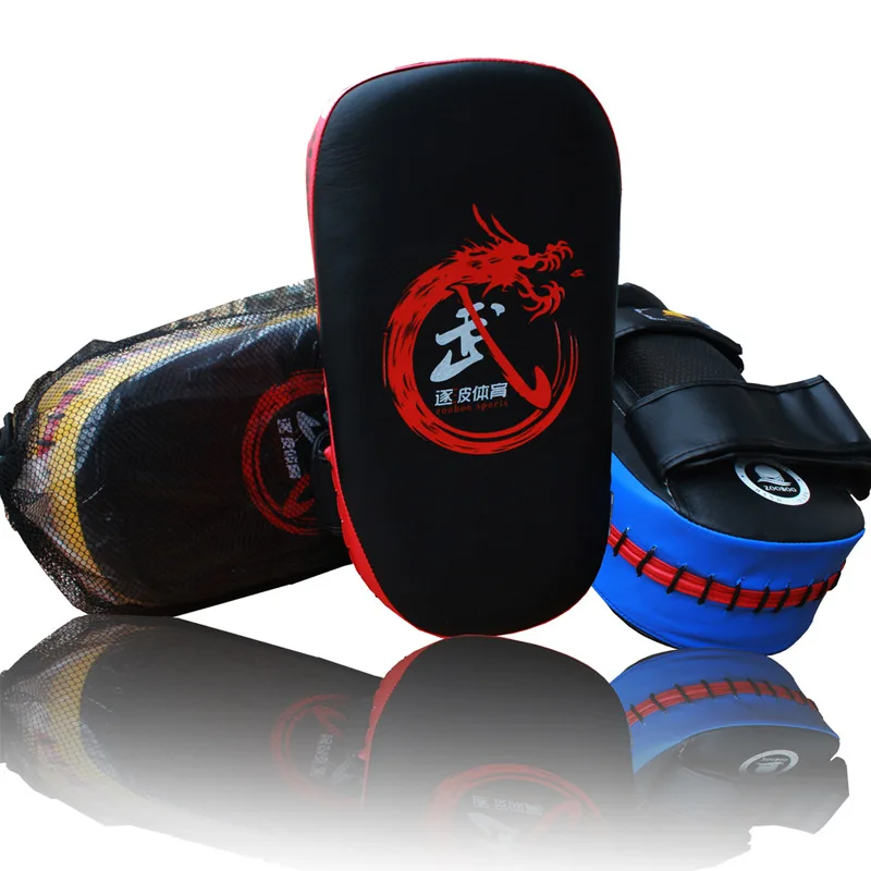 Цельнокроеное платье Дракон стопы ногами боксерские колодки Щит фокуса цель для