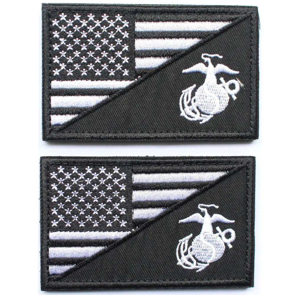 Комплект из 2 предметов в стиле милитари лоскутного топа с вышивкой Тактические