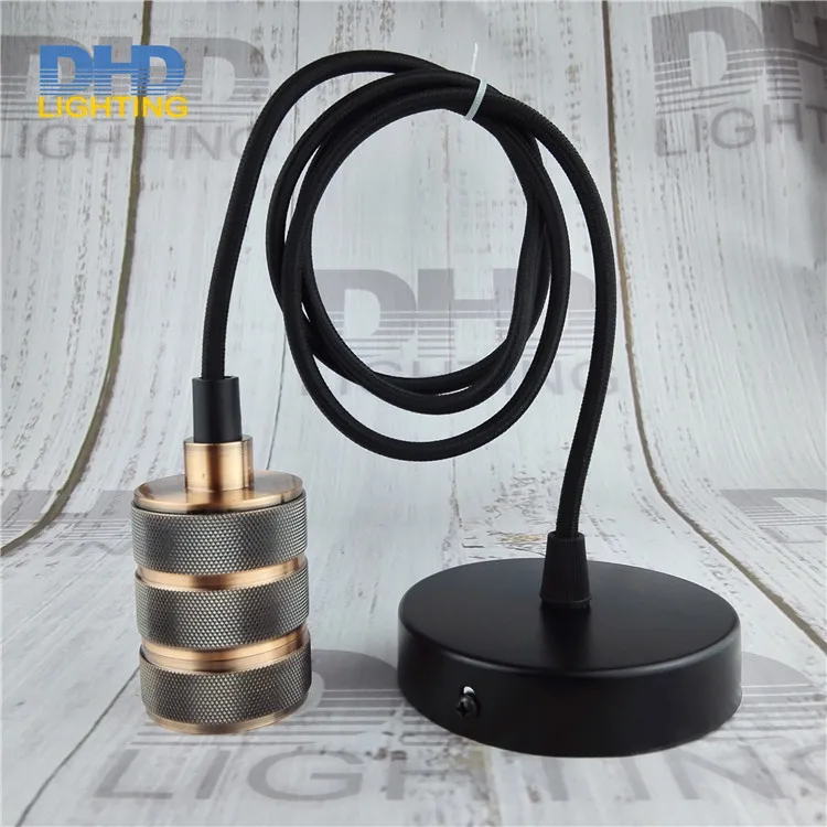 Бесплатная доставка Образец заказа дневной алюминиевый держатель лампы E27 с