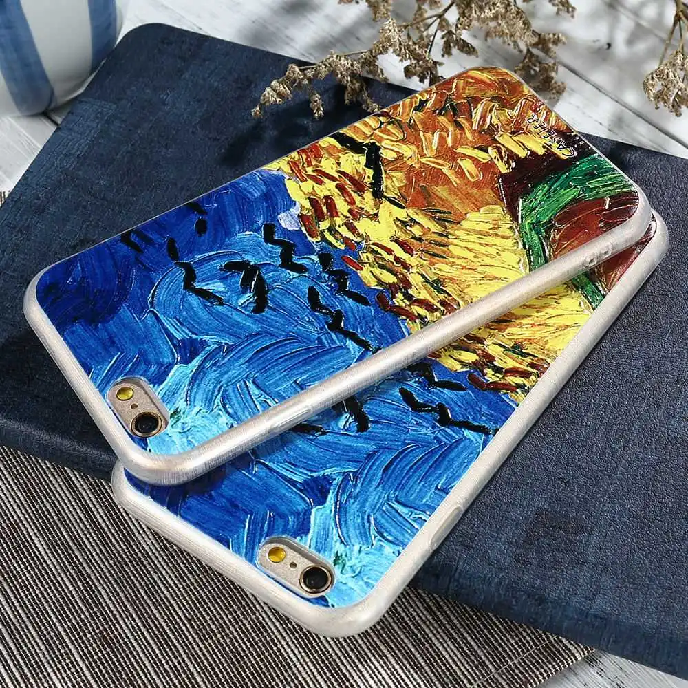 CASEIER 3D рельефный чехол для телефона с подсолнухом iPhone X Plus мягкие чехлы из ТПУ 5S 6 6s