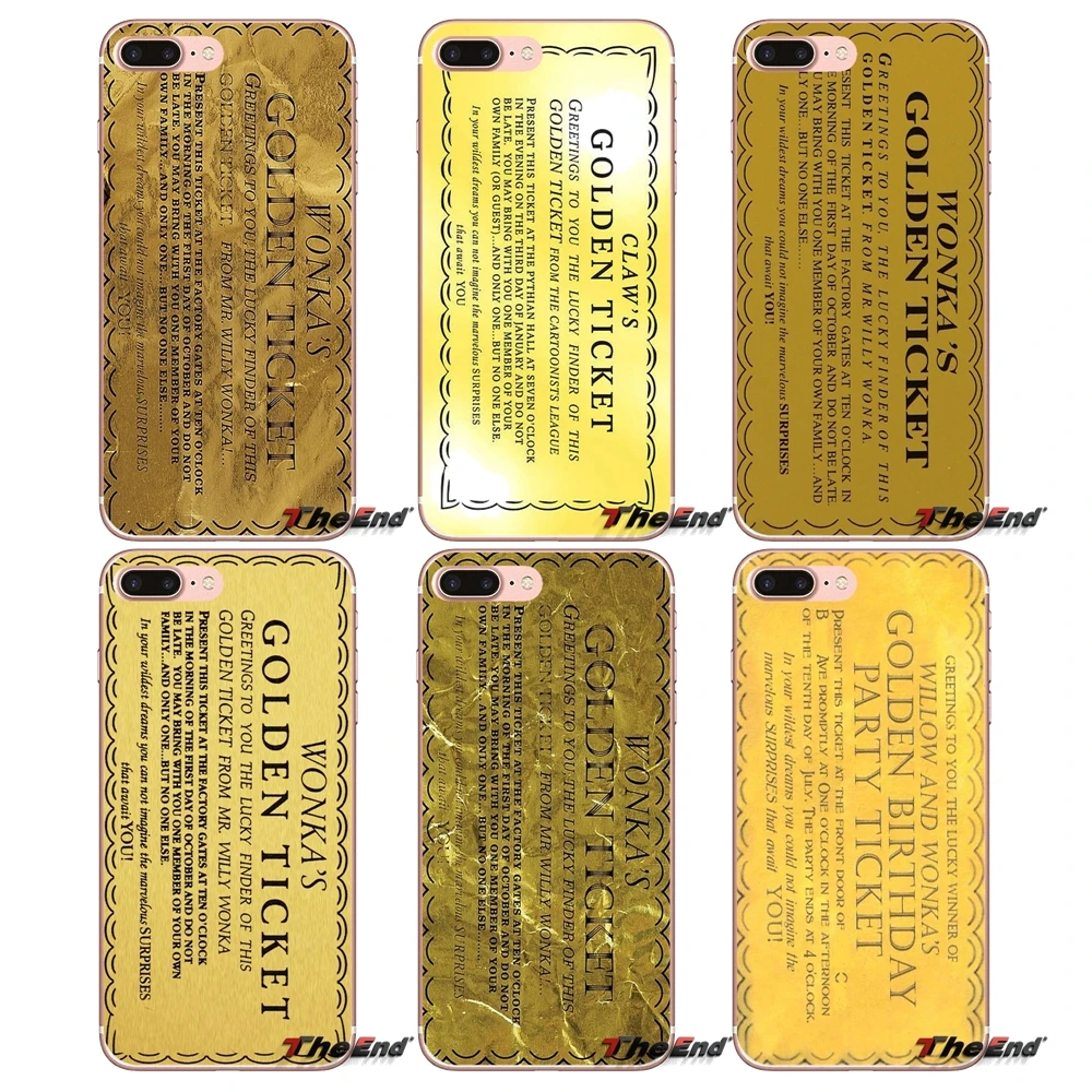 Для HTC One M7 M8 A9 M9 M10 E9 Plus Desire 630 530 626 628 816 820 Motorola G G2 G3 Willy Wonka Bar с золотым футляром для