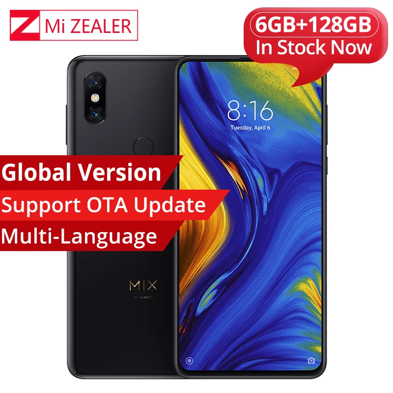 Глобальная версия Xiaomi mi X 3 6 ГБ оперативная память 128 Встроенная 39 ''полный