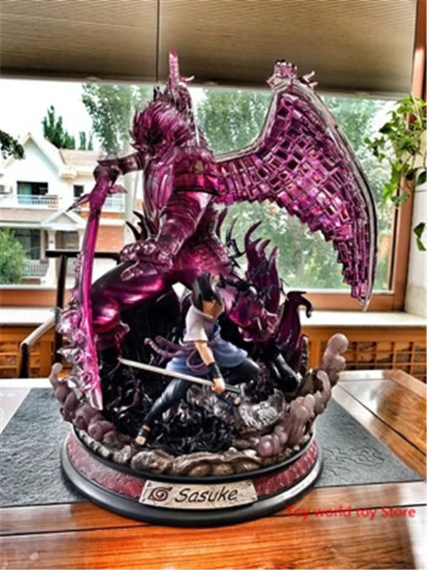 Статуя Наруто Учиха Саске полноразмерный портрет Susanoo лимит бюст gk фигурка Коллекционная модель игрушки p1569