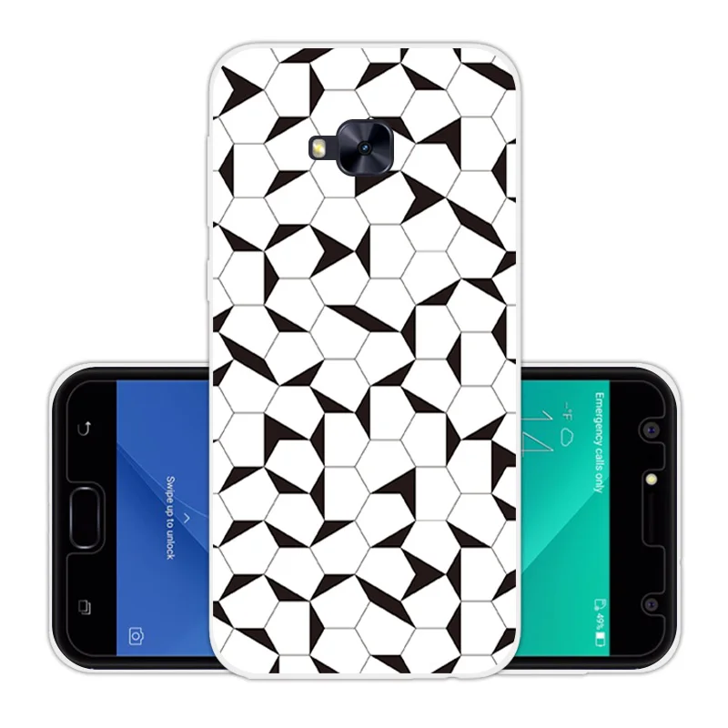 For Asus Zenfone 4 Selfie ZD553KL Silicone TPU Phone Cases DIY Luxury Fundas Transparent Soft Ultra Thin Slim Cartoon Cover |