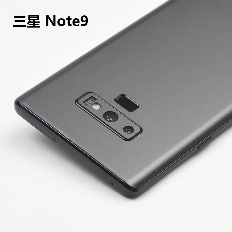 Пленка для льда задняя пленка полное покрытие samsung Galaxy Note 9 цветная матовая Note9