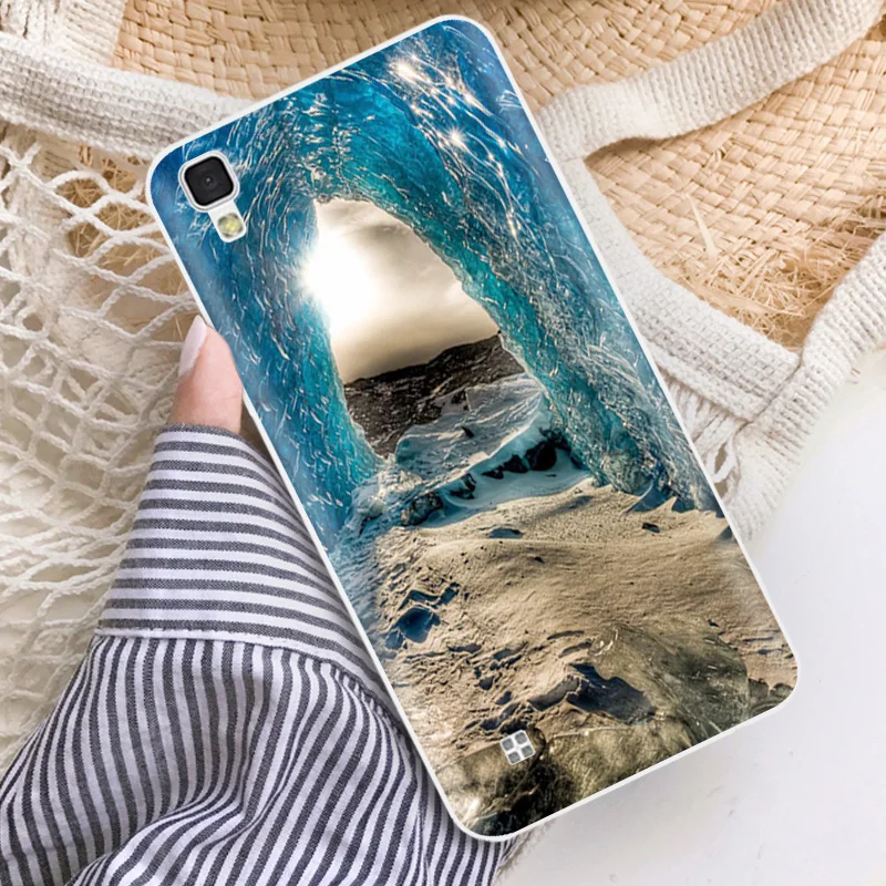 Clear TPU for LG X Power Phone Cover 5.3&quot K210 K220 LS755 Soft Silicone Shell K220DS Slim Rainbow Cases |