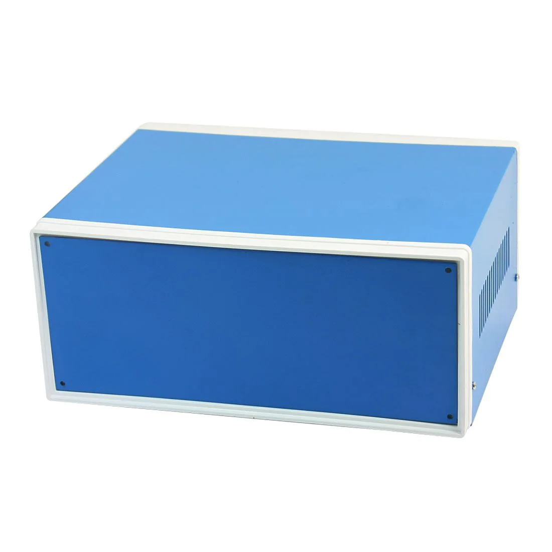 

Brand New 9.8" x 7.5" x 4.3" Blue Metal Enclosure Project Case DIY Junction Box