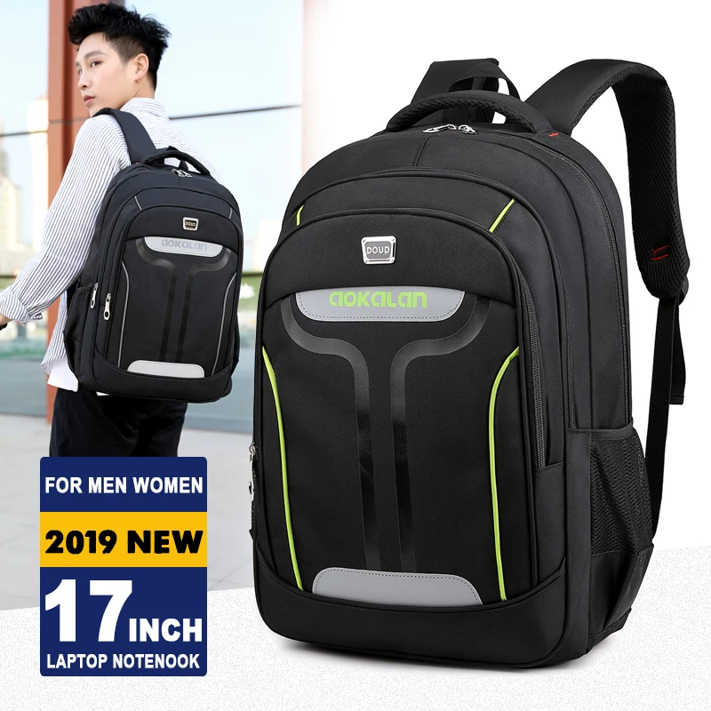 Новинка 2019 17 дюймовый рюкзак для ноутбука мужчин и женщин 15 6 ноутбук бизнес